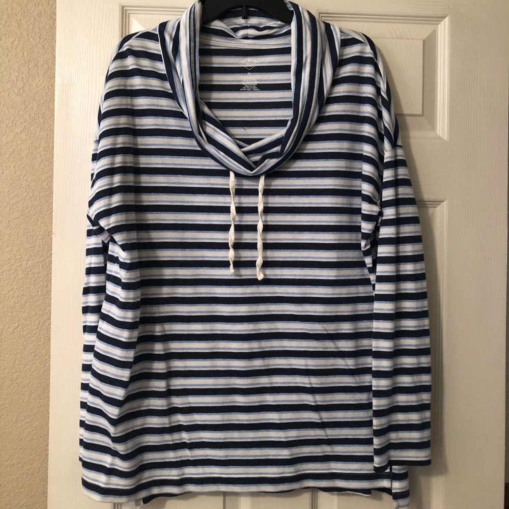 Cowl Neck Hoodie